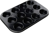 Dr. Oetker - Tava de copt Tradition din aluminiu cu acoperire antiaderenta (culoare: negru), 1 bucata. Matrite si tavi pentru copt Naty Shop
