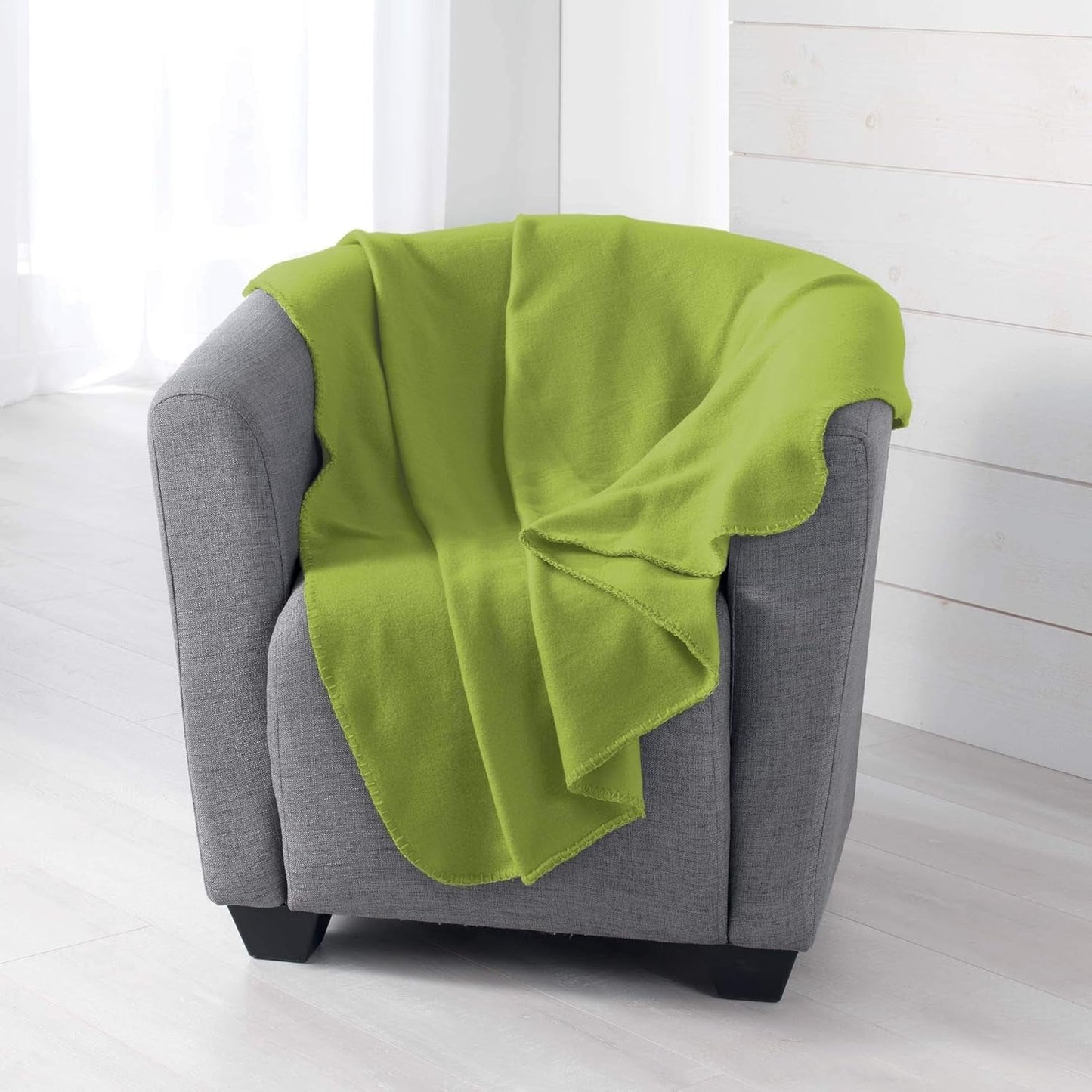 Douceur D'Intérieur, Milou pătură fleece antic roz, 125 X 150 Cm Paturi si Cuverturi Douceur d'IntÃ©rieur Olive 125 X 150 Cm