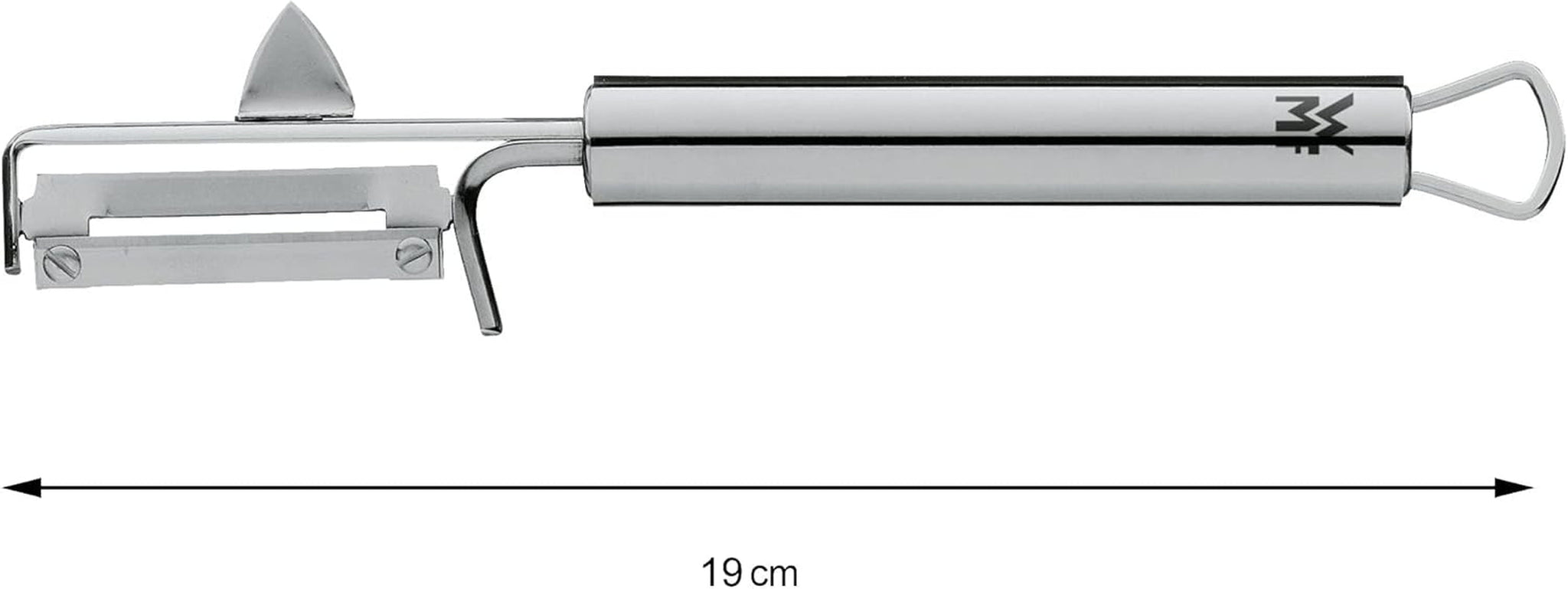 WMF Profi plus Decojitor de cartofi cu lamă pendulară 19 cm Peeler Naty Shop