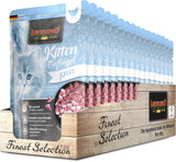 LEONARDO Fresh Pouches [16 x 85g hrană umedă pentru pisici, fără cereale] | Hrană umedă completă în pliculețe individuale