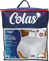 COLAS NORMAND - Plapumă împotriva acarienilor și bacteriilor - Temperată - 280 X 240 Cm - Efect de lungă durată - Igienă perfectă - Microfibre - Moale și confortabile - Lavabilă Plapumi si pilote Naty Shop