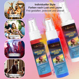 Hairspray Colour - 30ml Spray temporar de culoare pentru păr verde, vopsea de păr naturală Spray temporar de culoare pentru păr, vopsea de păr lavabilă pentru păr pentru petrecere Cosplay Halloween (verde) Vopsea pentru par Naty Shop
