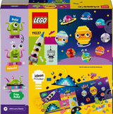LEGO Classic Creative Space Planets, model construibil al sistemului solar pentru copii, jucărie spațială cu rachetă, navă spațială, planete și extratereștri, cadou pentru copii, băieți și fete de la 5 ani 11037 Seturi de constructie Besuche den LEGO-Store