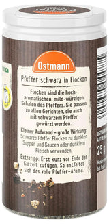 Ostmann - Fulgi de piper negru, 25 grame Condimente Naty Shop