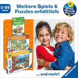 Ravensburger children's puzzle 13411 - Creaturi marine pe reciful de corali - De ce? De ce? De ce? Puzzle 150 piese XXL + poster de cunoștințe, pentru copii de la 7 ani Puzzle Naty Shop