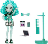 Rainbow High Shadow High Seria 3 - Berrie Skies - Păpușă de modă verde - Ținută la modă și peste 10 accesorii de joacă colorate - Ideală pentru copii cu vârste între 4 și 12 ani și colecționari