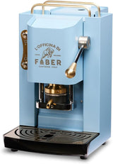 Espressor Faber Pro Deluxe din alamă cu capsule de hârtie Ese 44 mm