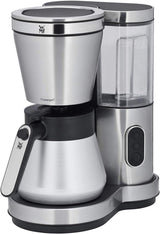 Espressor WMF Bueno cu carafă de sticlă, cafea filtrată, 10 cești, buton pornire/oprire, sistem anti-picurare, filtru oscilant, oprire automată, placă de încălzire, 1000W
