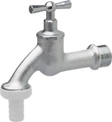 Robinet Cornat - filet exterior 20,95 mm (1/2 inch) - Include racord furtun - Alamă de înaltă calitate - Ideal ca robinet de exterior / robinet pentru butoaie de ploaie / robinet / supapă de închidere / FLOR92590