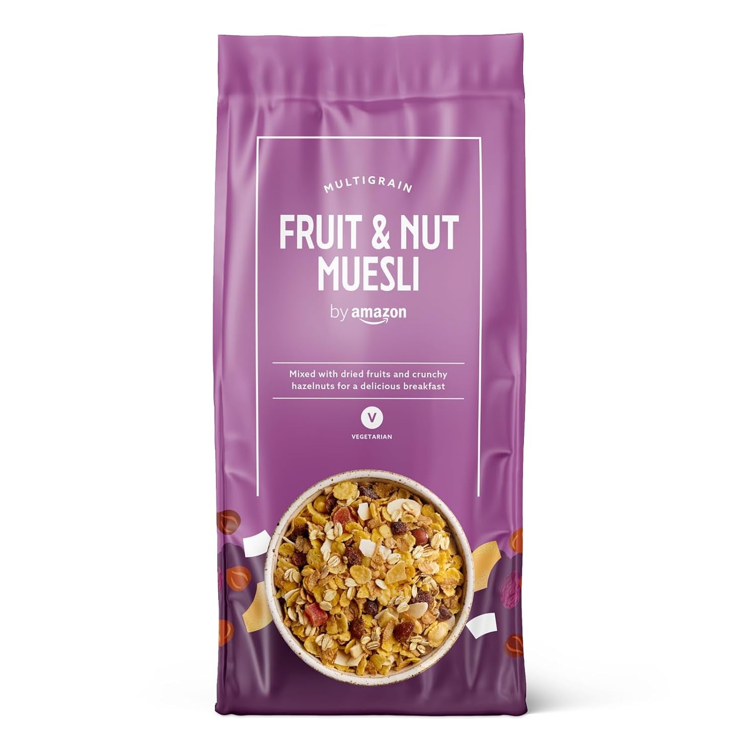 Muesli cu fructe și nuci de la Amazon, 750g