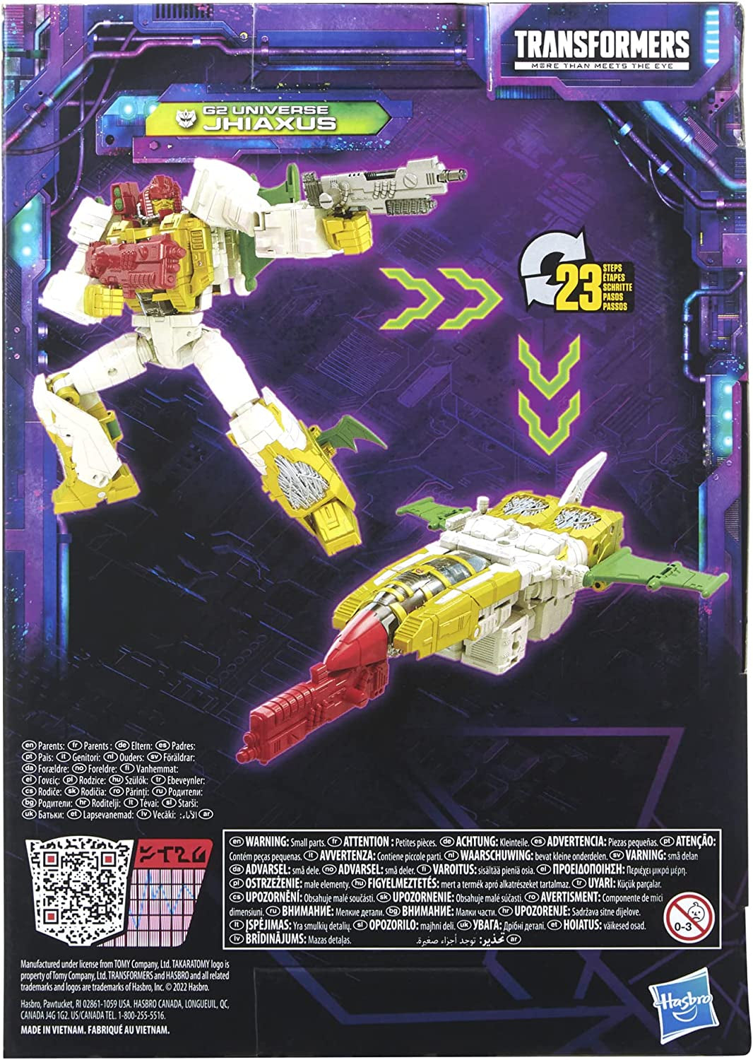 Jucărie Transformers Generations Legacy 17.5 cm Large Voyager G2 Universe Jhiaxus figurină de acțiune, pentru copii cu vârsta de peste 8 ani Action figures Naty Shop
