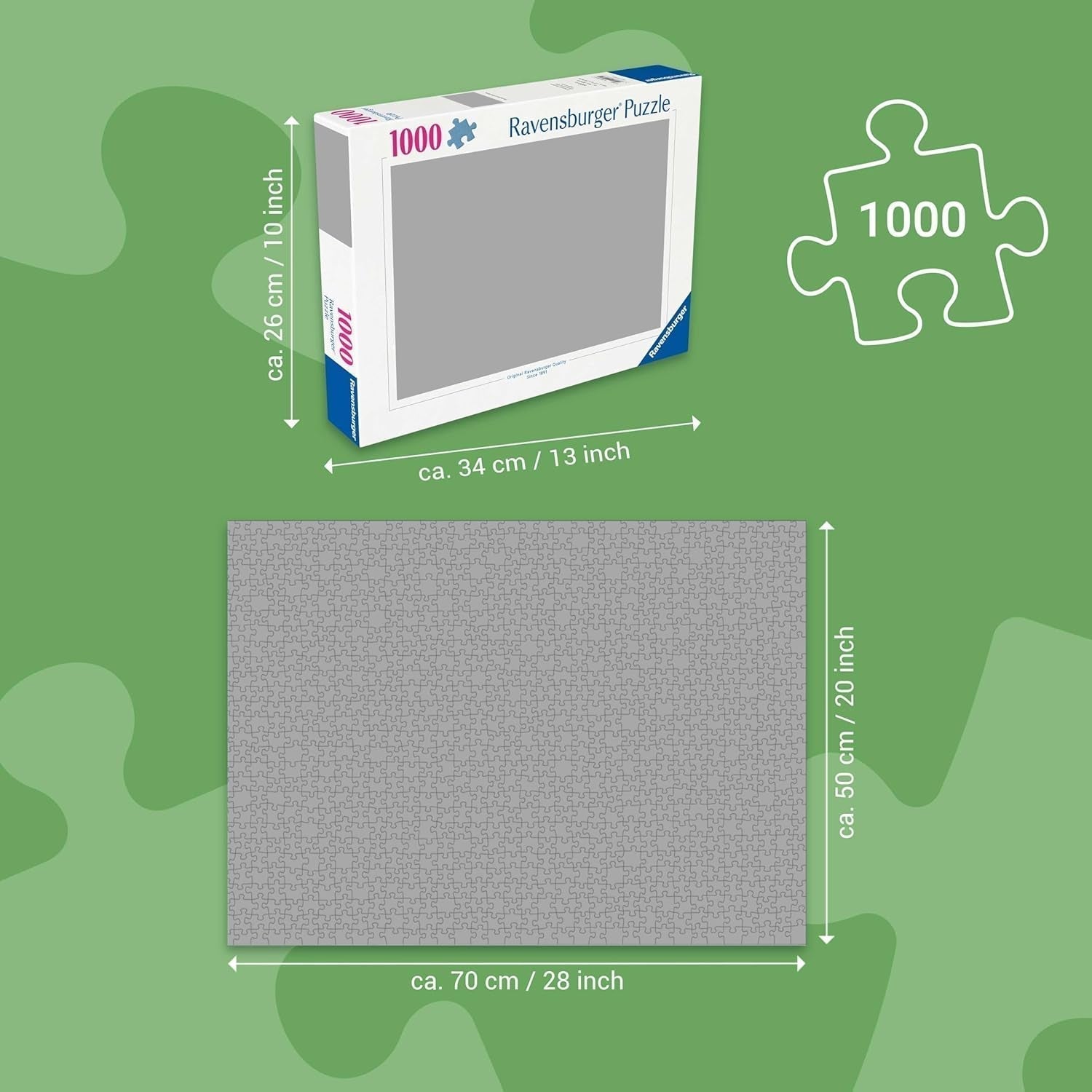 Ravensburger Puzzle 12000682 - Aventura în junglă - Puzzle de 1000 de piese pentru adulți și copii de la 14 ani, Puzzle Naty Shop