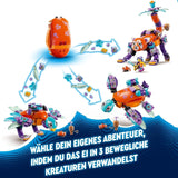 LEGO Dreamzzz 3-In-1 Izzies Dream Animals, ou magic cu minifigurinele Izzy și Dizzy și figuri de animale, set de joacă Fantasy, cadou pentru fete și băieți de la 8 ani 71481 Seturi de constructie Besuche den LEGO-Store