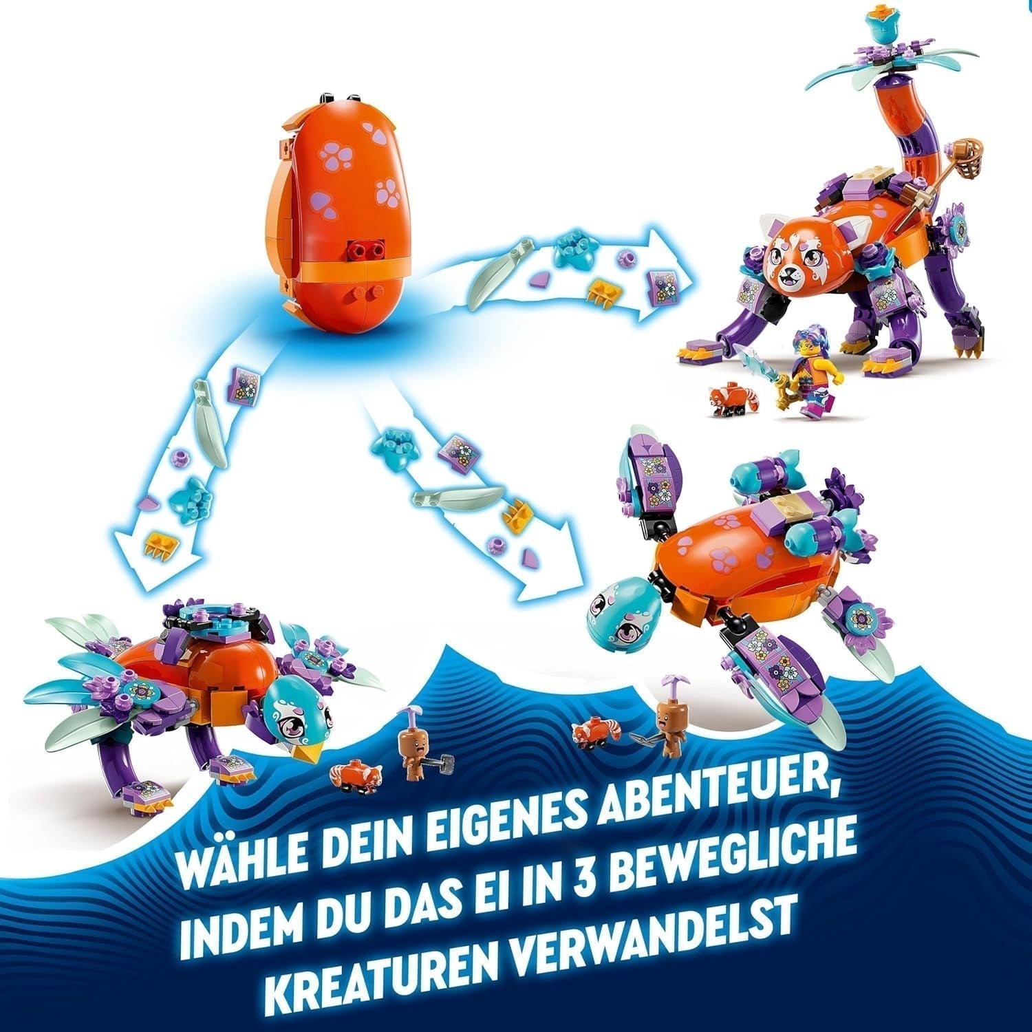 LEGO Dreamzzz 3-In-1 Izzies Dream Animals, ou magic cu minifigurinele Izzy și Dizzy și figuri de animale, set de joacă Fantasy, cadou pentru fete și băieți de la 8 ani 71481 Seturi de constructie Besuche den LEGO-Store