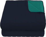 Lenjerie de pat italiană Estivo pat simplu, lenjerie, Aqua, 170 X 270 Cm Plapumi si pilote Naty Shop