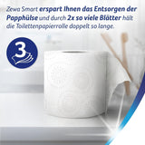 Zewa Smart hârtie igienică fără manșon, pachet vrac cu 36 de role (9 X 4 X 300 foi)