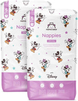 Marcă Amazon: Scutece Mama Bear Disney Ultra Dry, mărimea 3 (4-9 kg) - Cutie lunară, alb, 172 bucăți (2 pachete a câte 86)