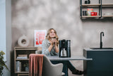 Melitta Look Therm – Espressor cu filtru, carafă termică și rezervor de apă detașabil, pentru până la 10 cești de cafea, negru