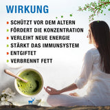 ORIGEENS BIO MATCHA CEREMONIAL GRADE „SHIKA” - Ceai japonez organic, provenit din Shizuoka - Matcha Latte/Usucha - Pliculeț de reumplere de 30 g - Ceai verde Matcha pulbere organic de calitate ceremonială