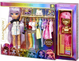 Rainbow High 571049 Fashion Studio - Păpușă exclusivă cu haine, accesorii și 2 peruci strălucitoare - Creează peste 300 de ținute!