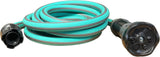 Furtun de grădină extensibil până la 7,5 metri, 1/2" (12,5 mm), cu duș de mână și 8 funcții, Idroeasy