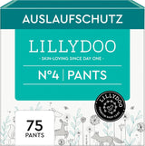 Pantaloni LILLYDOO prietenoși cu pielea, mărimea 5 (12-17 kg), cutie lunară (105 bucăți)
