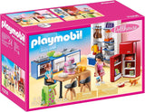 Casă de păpuși PLAYMOBIL 70209 Cameră de tineret cu figurină de fată și accesorii, de la 4 ani Casute de papusi Naty Shop Bucătărie