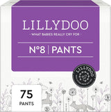 Pantaloni LILLYDOO prietenoși cu pielea, mărimea 5 (12-17 kg), cutie lunară (105 bucăți)