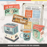 Nostalgic-Art Retro cutie de depozitare XL, 4 l, Hrană pentru câini - idee cadou pentru proprietarii de câini, cutie de depozitare pentru alimente uscate, design vintage Cutii depozitare alimente Naty Shop