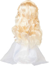 Păpușa Elsa, Regina Zăpezii, Disney Frozen 2 – 35 cm înălțime, păpușă poziționabilă, într-o rochie la modă emblematică și cu păr lung și despletit pentru distracție suplimentară, pentru fete de la 3 ani în sus, 214894