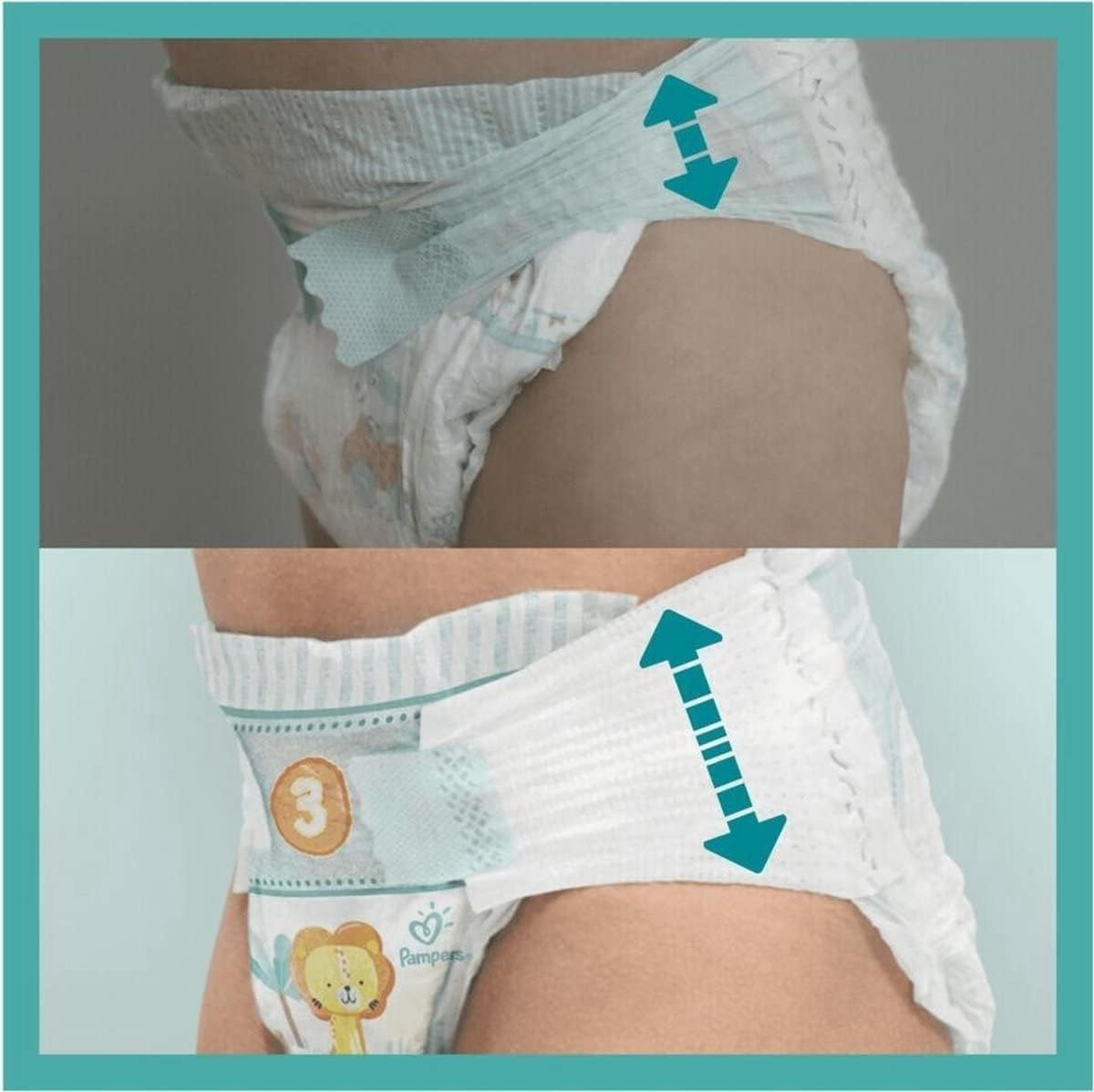 (Versiunea veche), Scutece pentru bebeluși mărimea 4+ (10-15 kg), 84 bucăți