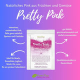 Pretty Pink Natürliche Lebensmittelfarbe Pulver Rosa (Roh Vegan) Pastell Rose Bis Intensiv Rosa-Rot - Essbare Farbe Für Lebensmittel Aus Früchten Und Gemüse - Natural Food Coloring | Pureraw 5G Naty Shop