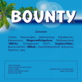 Batoane de ciocolată Bounty, aromă de cocos și ciocolată, 24 de batoane într-un pachet (24 x 57g)