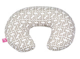 Pernă de alăptare ergonomică, Oeko-Tex Standard 100, bej Accesorii Hrana si Alaptare Bebe Naty Shop