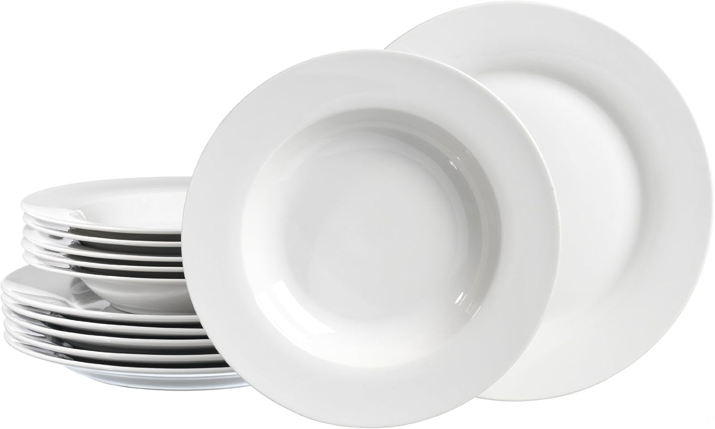 Set de veselă Ritzenhoff & Breker Bianco, 12 piese, porțelan