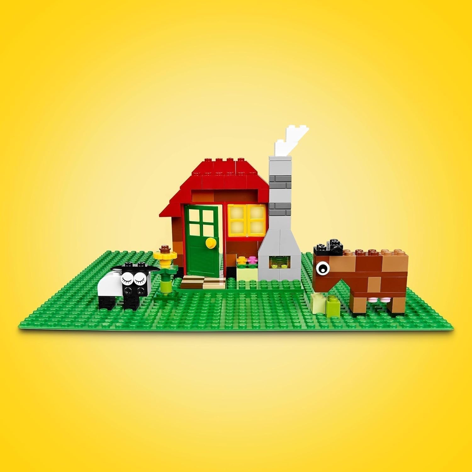 LEGO 11023 Placă de construcție clasică verde, placă de bază pătrată cu 32X32 adâncituri ca bază pentru construcții și pentru alte seturi LEGO Seturi de constructie Besuche den LEGO-Store