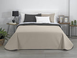 Estoralis | AVA | Plapumă Reversibilă | Pentru Toate Anotimpurile | Culoare - Gri/Antracit | Pentru pat de 105 Cm. (200 X 270 Cm. Ancho X Alto) | Cuvertură cu matlasare Plapumi si pilote Naty Shop
