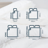 Plapumă pentru alergii Snuggledown Freshwash, 13,5 Tog Winter Warm, bumbac, alb, pat single Plapumi si pilote Naty Shop