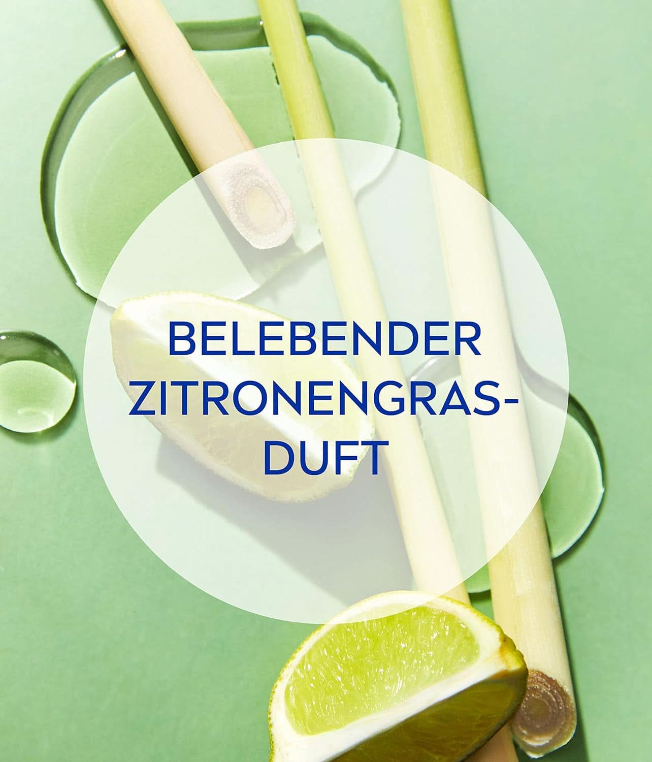 Gel de duș NIVEA Lemon Grass And Oil, 250 ml Duș și baie Naty Shop