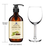 Ulei de jojoba organic 1 litru, 100% pur Cosmetice si Infrumusetare Naty Shop