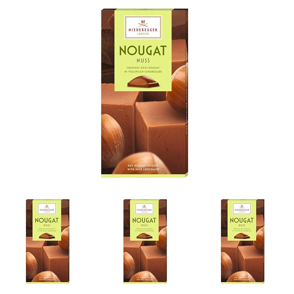 Baton de nuga Niederegger cu nuci, 100 g