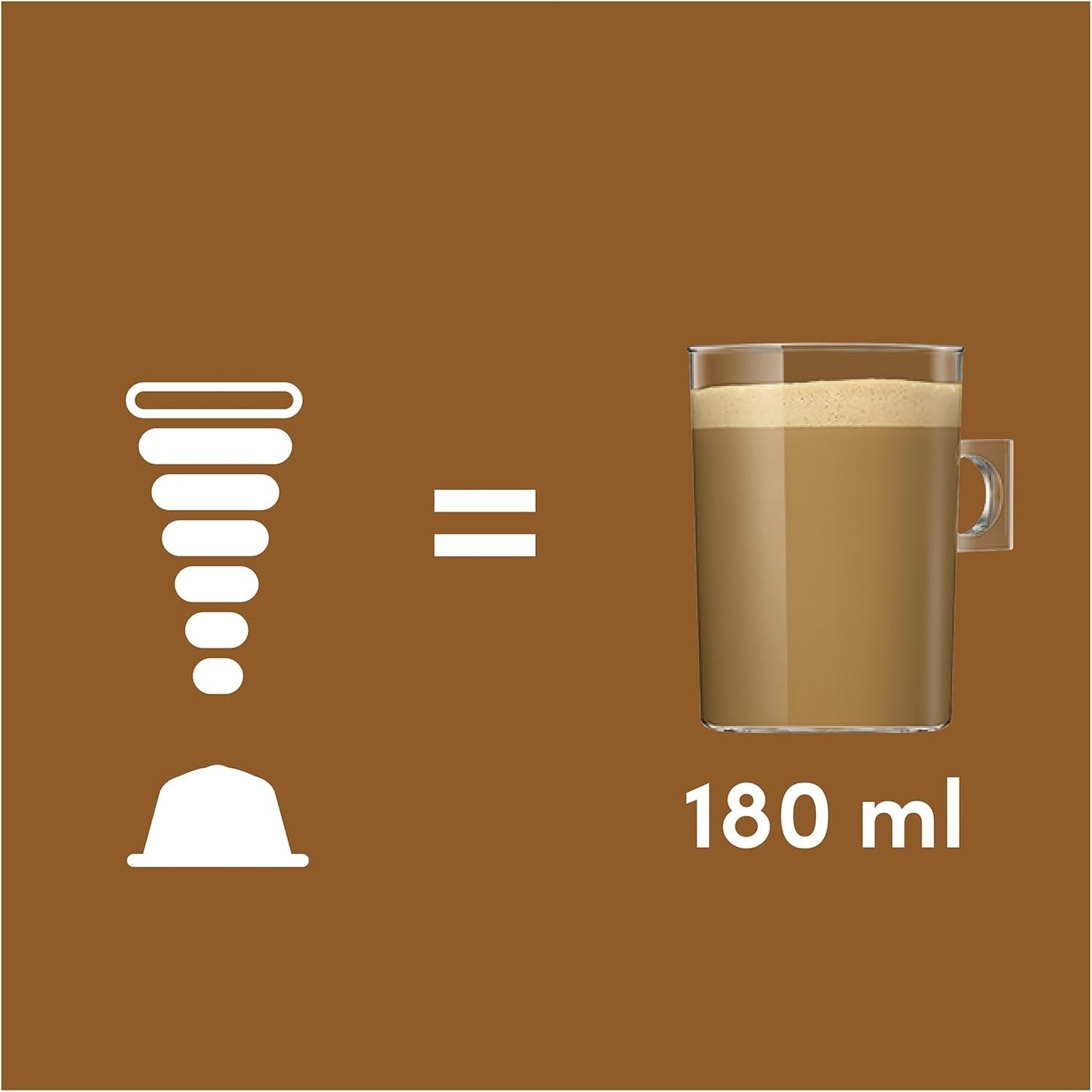 Nescafe Dolce Gusto – Dolce Gusto Café au Lait 16 CAPSULES 160 g (X6)