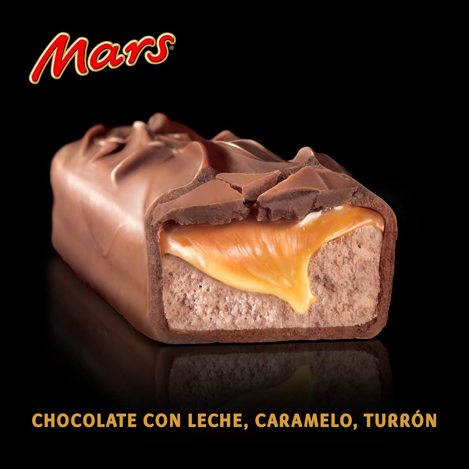 Baton de ciocolată, caramel, ciocolată, 1 pachet de 5 batoane (1 x 225 g) (pachet de 4)