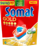 Somat Gold file pentru mașina de spălat vase (105 file) Detergenti Bucatarie Naty Shop 80 capsule -