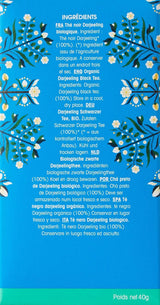 ETS - Ceai negru Darjeeling, BIO, 20 pliculețe de ceai (pachet cu 2)