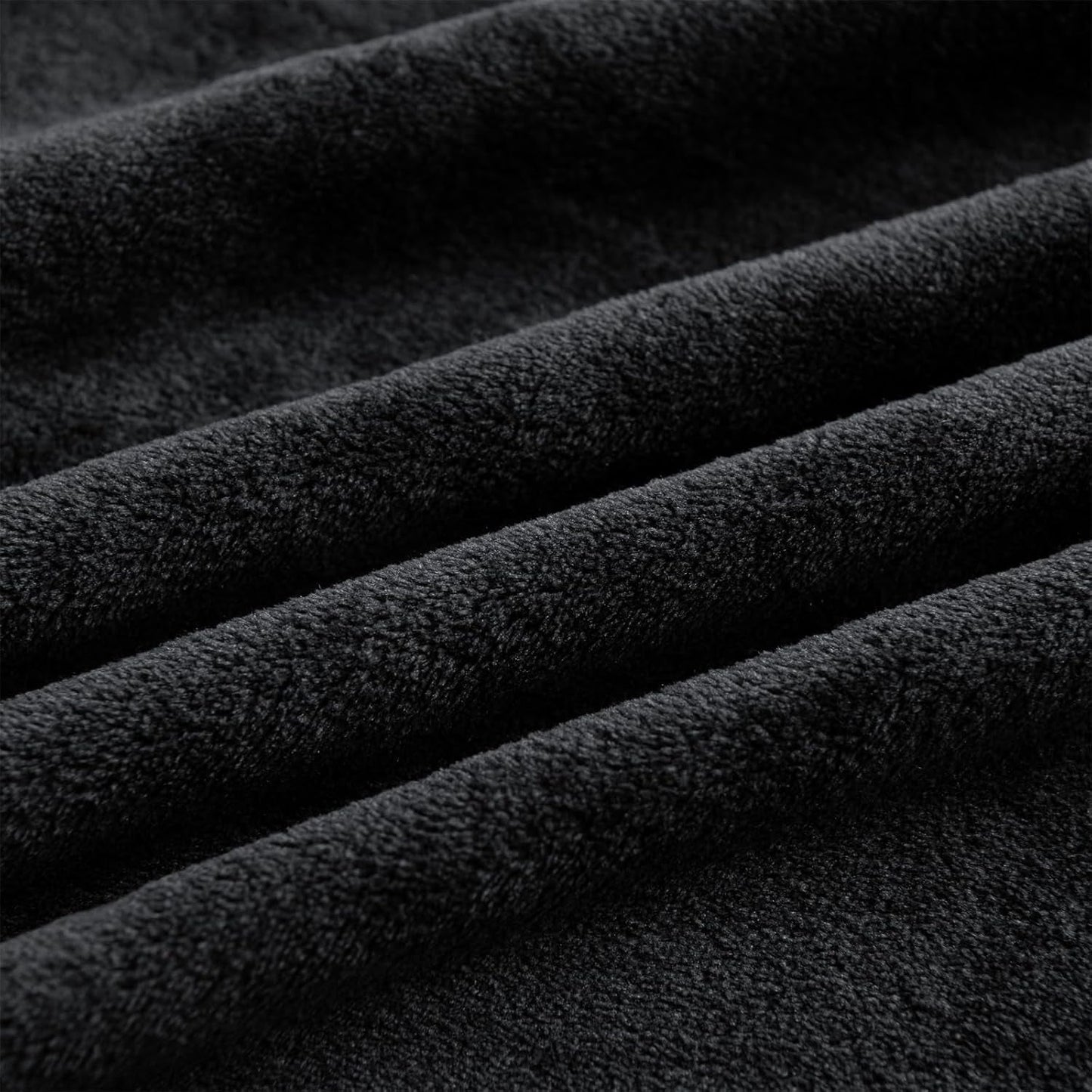 Good Nite Cosy Pătură Pătură pufoasă Pătură de pat Pătură de canapea XL Pătură de locuit Pătură din fleece 150X200Cm Negru Soft Warm Pături Pătură pufoasă Paturi si Cuverturi Good Nite