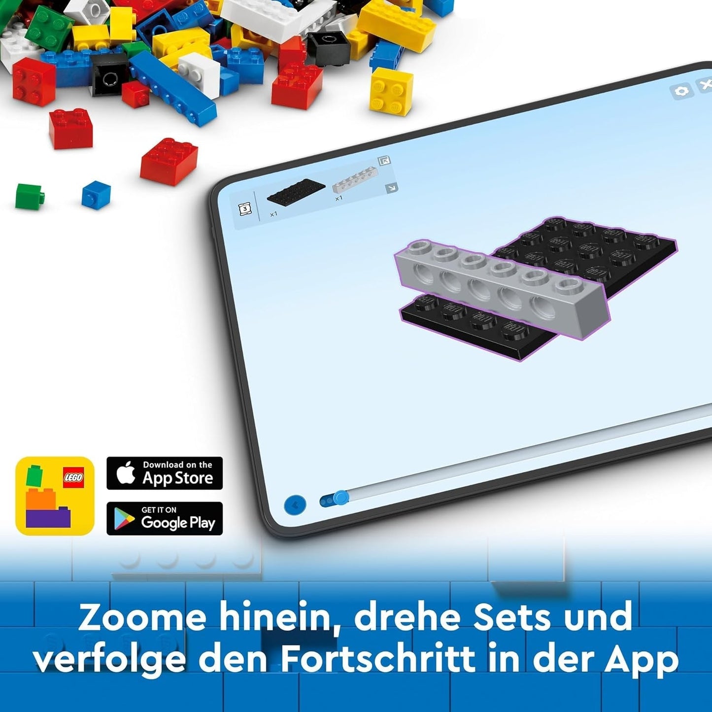LEGO City Burger Truck, set de construcție cu mașină de jucărie pentru copii de 5 ani, minifigurină Food Truck și accesorii, cadou distractiv pentru băieți și fete 60404 Seturi de constructie Besuche den LEGO-Store