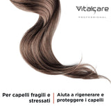 | Keratin - Mască de păr de întărire, pentru păr fragil și deteriorat, cu keratină și arginină, pentru păr mai puternic și mai moale, 4 x 500 ml Masca de par Naty Shop