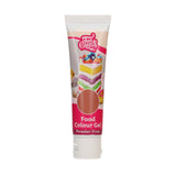 Colorant alimentar Funcakes Gel Pudră Roz: Colorant alimentar foarte concentrat pentru aluat, cremă, fondant, marțipan, produse de patiserie, dozare ușoară, picături individuale pentru a crea culori vibrante, Halal, 30 g