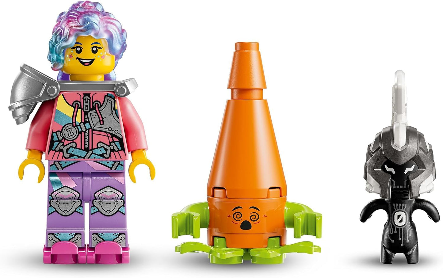 LEGO Dreamzzz Izzie and Bunchurro The Gaming Bunny, jucărie pentru copii 7+, set de joacă 2 în 1 cu Hero Minifigure și Cyberling pentru o experiență de joacă imaginativă 71490 Seturi de constructie Besuche den LEGO-Store